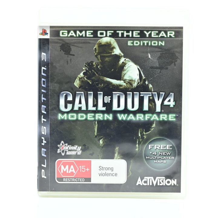 Call of Duty 4: Modern Warfare GOTY Edition - Sony Playstation 3 / PS3 Game