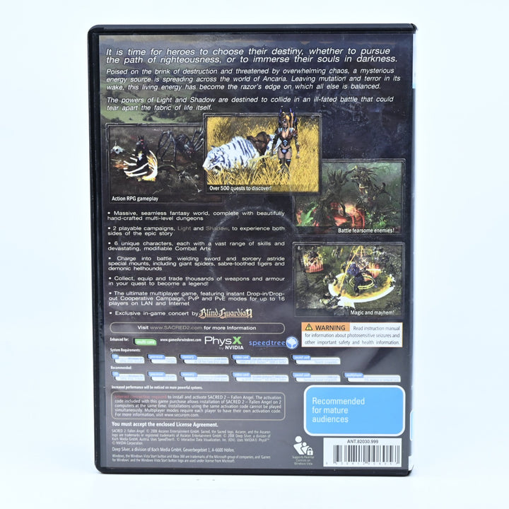 Sacred 2 Fallen Angel - PC / Other Game, Other Game - FREE POST!