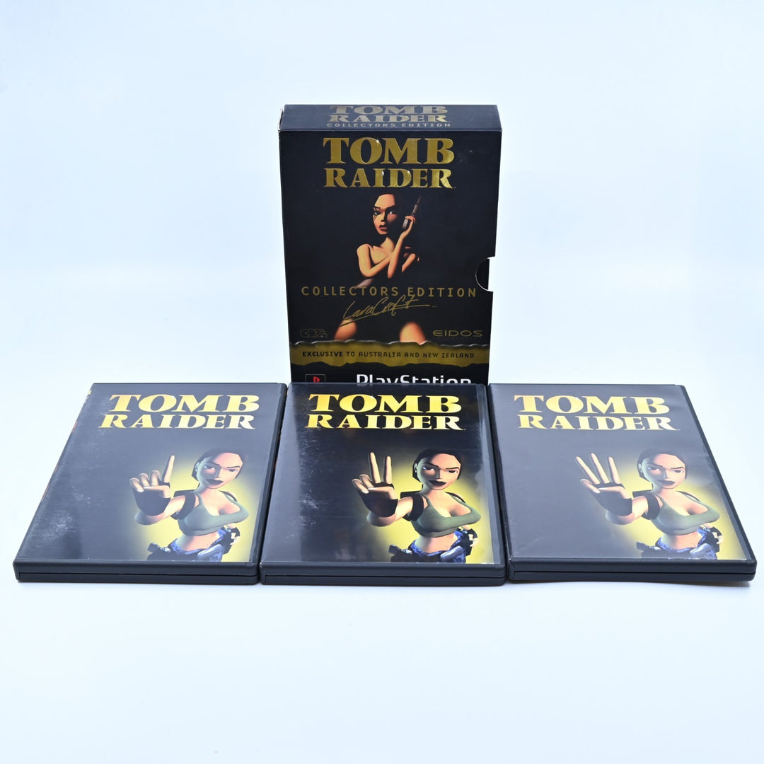 Tomb Raider Collectors Edition - AU/NZ Exclusive - 8215/10000 - PS1 Game - PAL