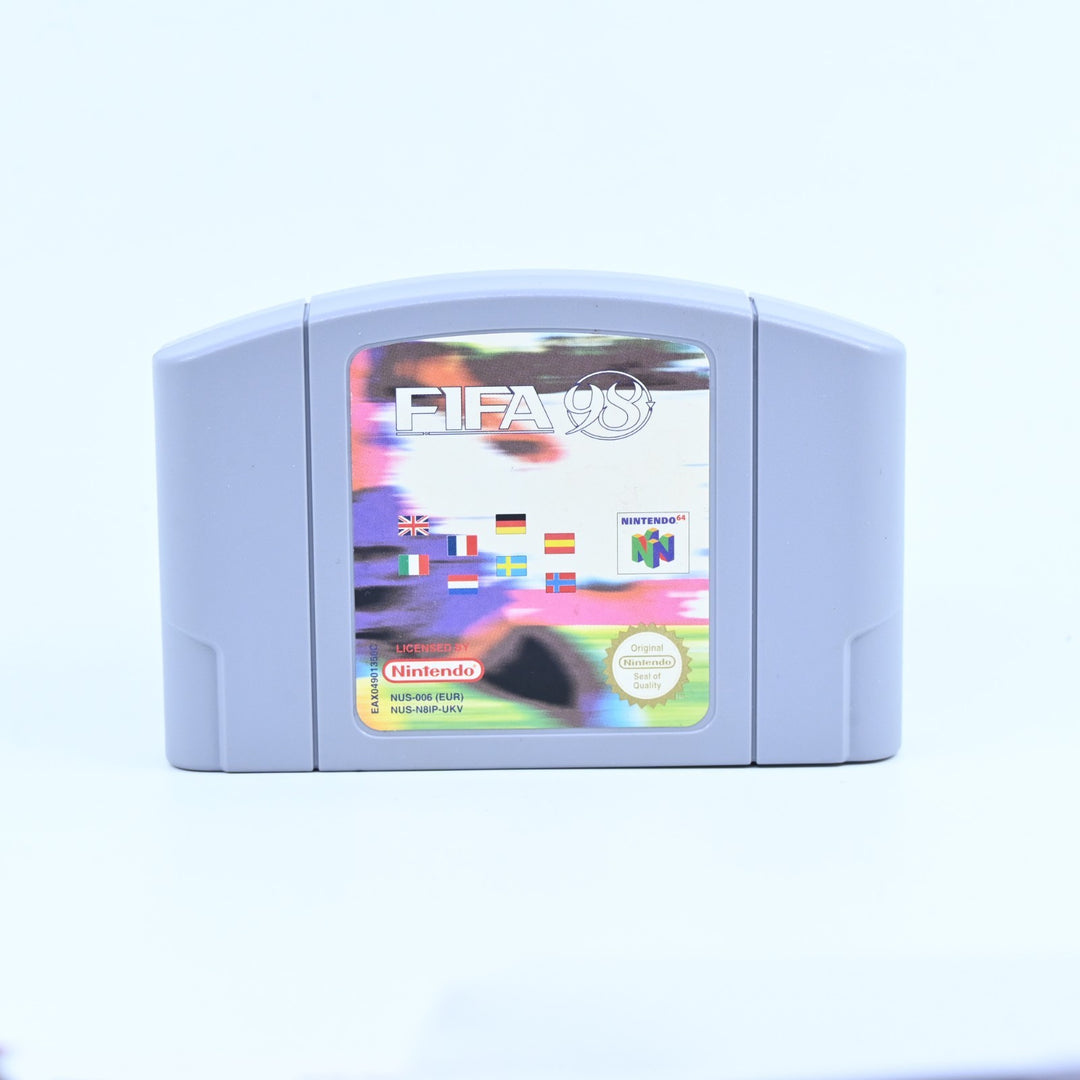 FIFA 98: Road to World Cup - N64 / Nintendo 64 Boxed Game - PAL - FREE POST!