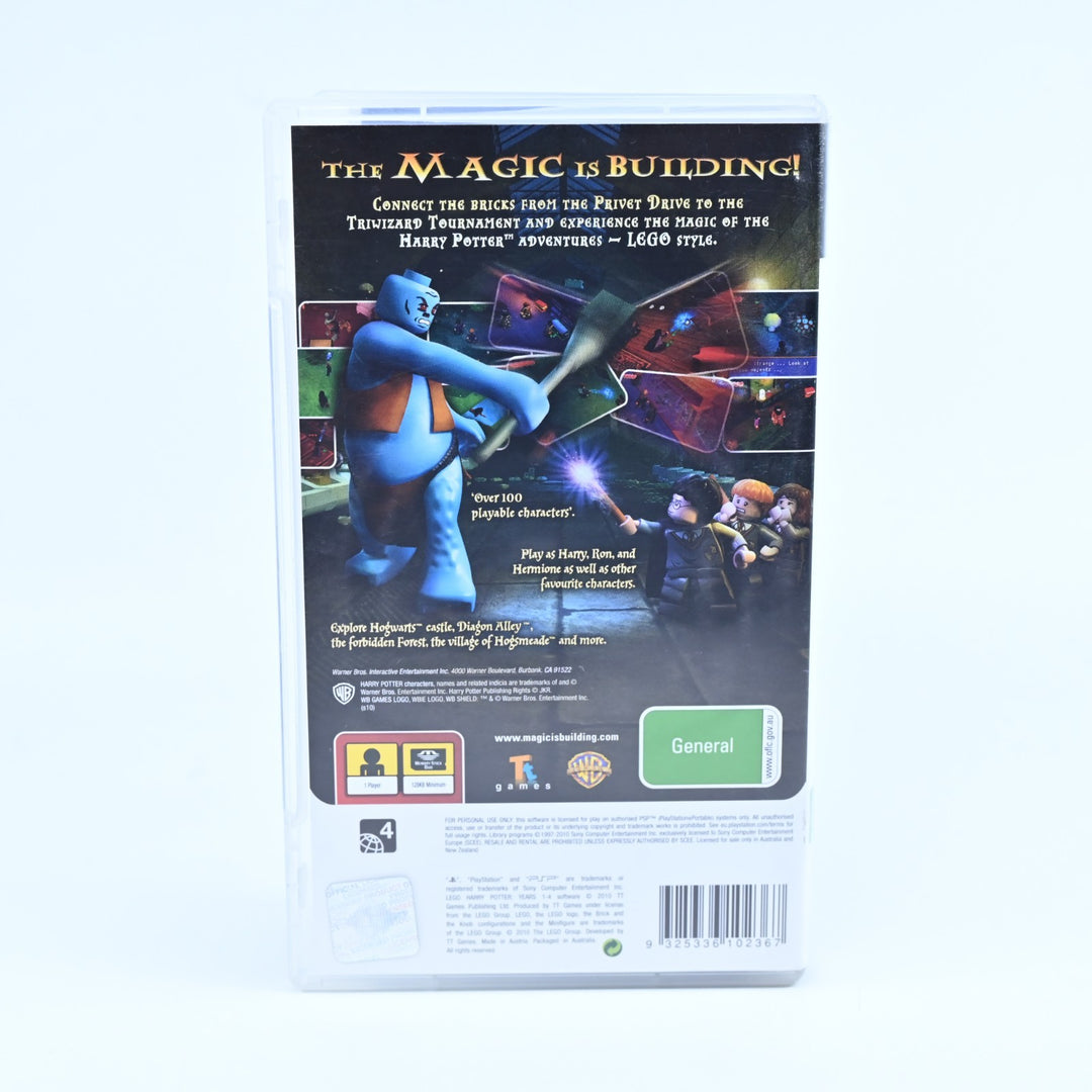 LEGO Harry Potter: Years 1-4 - Sony PSP Game + Manual - FREE POST!