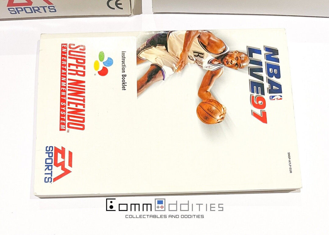 NBA LIVE 97 - Super Nintendo / SNES Boxed Game - PAL - FREE POST!