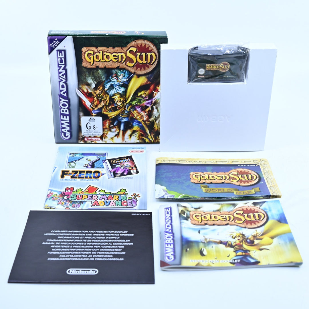 Golden Sun - Nintendo Gameboy Advance / GBA Boxed Game - PAL - FREE POST!