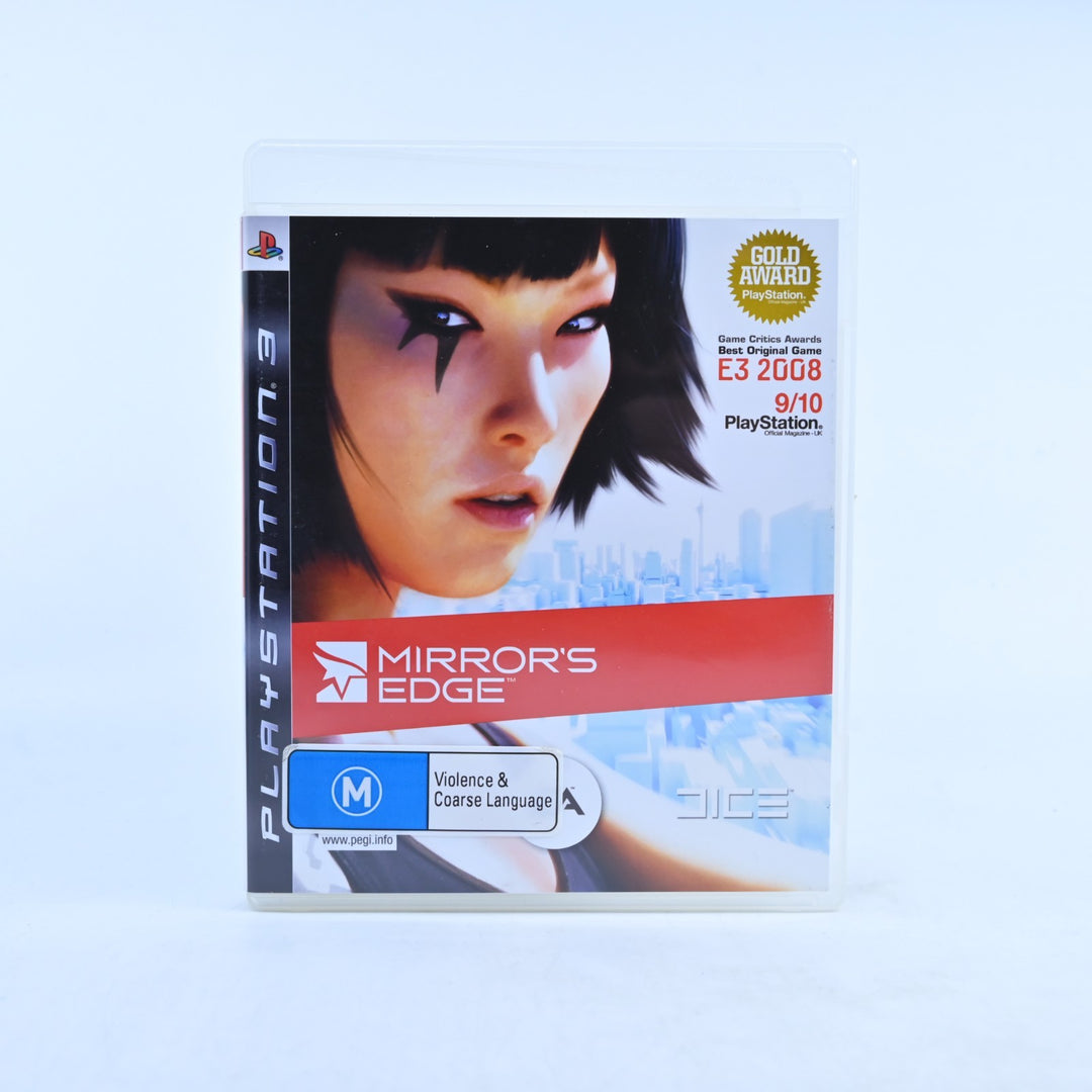 Mirror's Edge - Sony Playstation 3 / PS3 Game + Manual - MINT DISC!