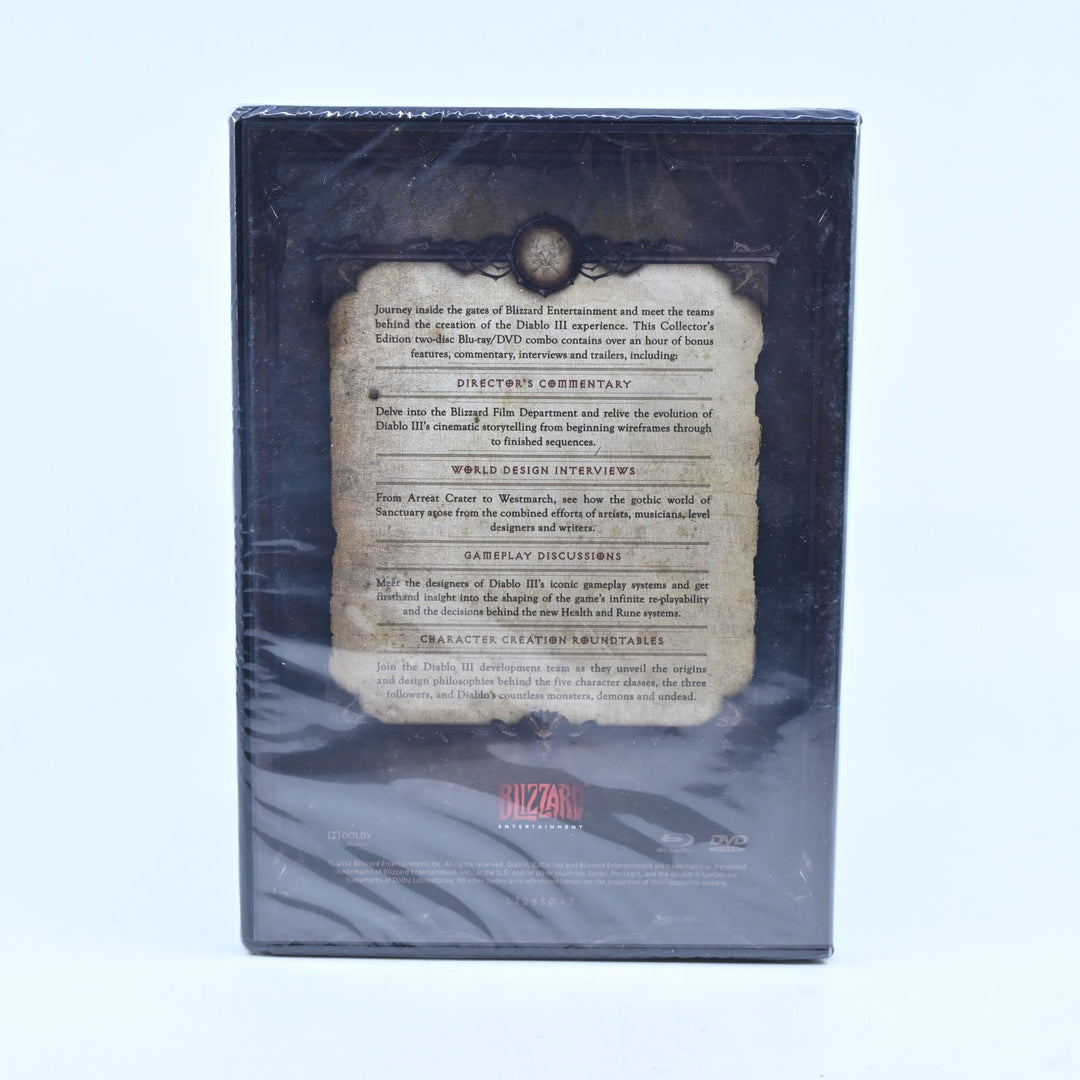 SEALED! Diablo III Collectors Edition Behind the Scenes - Blu-ray / DVD