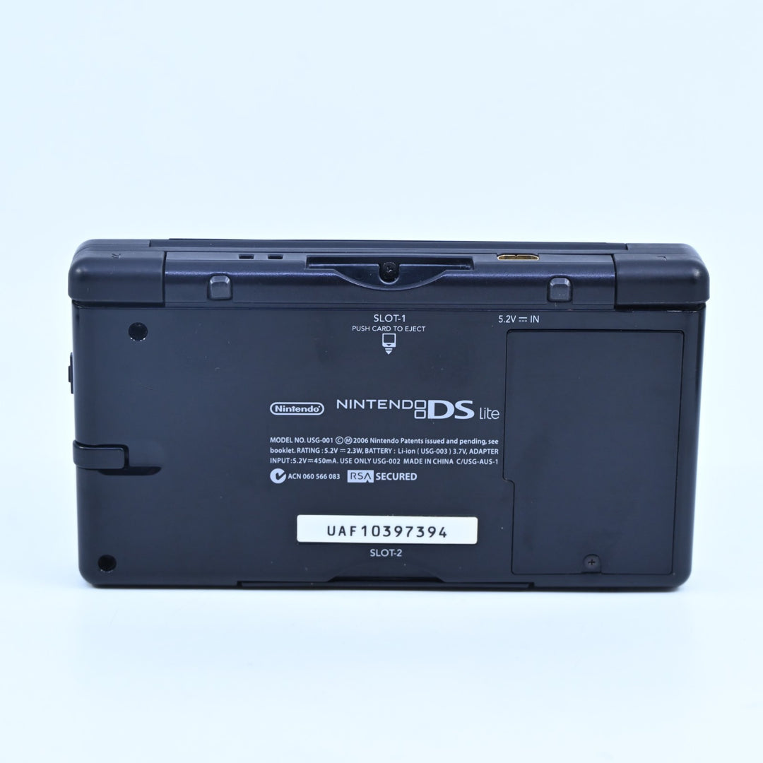 Black Nintendo DS Lite Console - USG-001 - FREE POST!