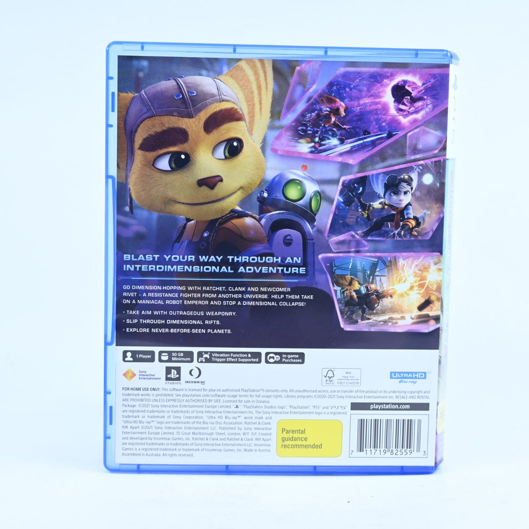 Ratchet & Clank: Rift Apart - Sony Playstation 5 / PS5 Game - MINT DISC!