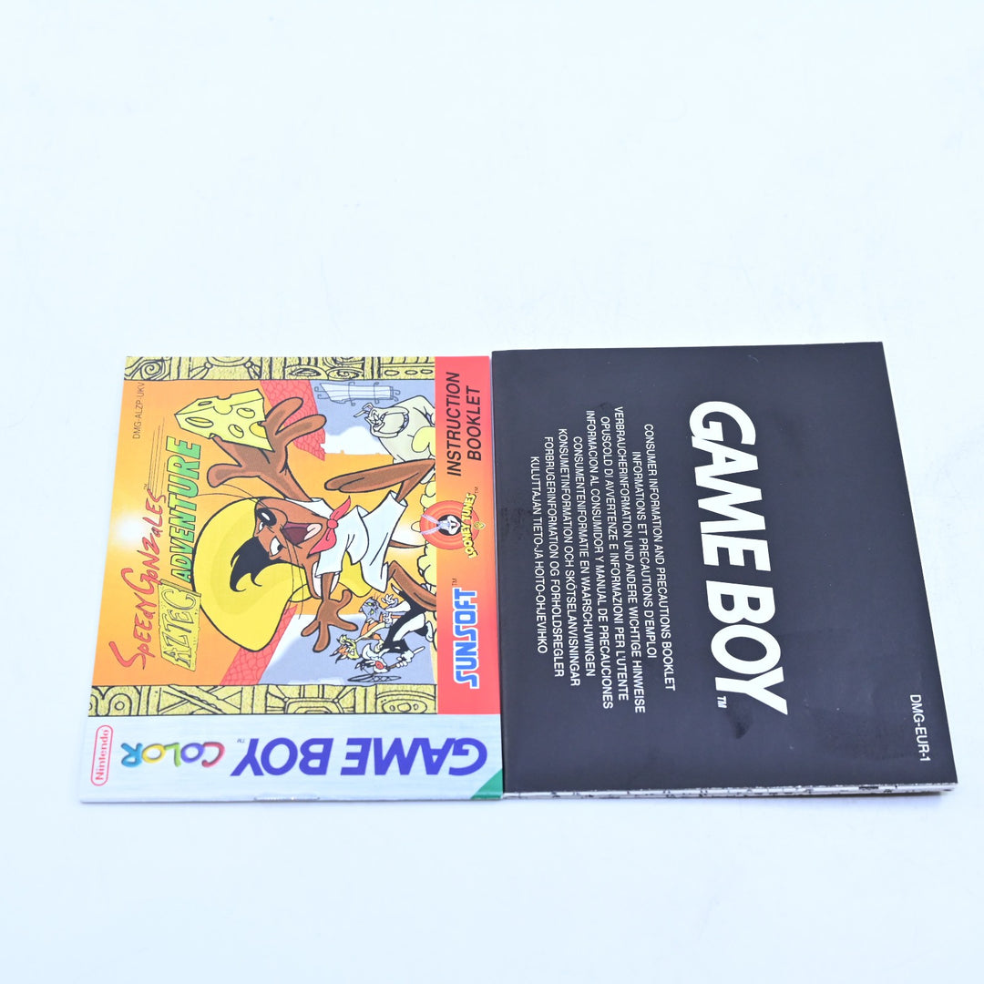 Speedy Gonzales Aztec Adventure - Nintendo Gameboy Color Boxed Game -FREE POST!