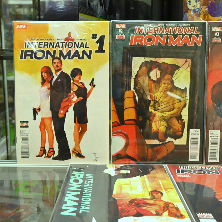 International Iron Man - Complete Set 1-7 - Bendis - Marvel Comics - Comic