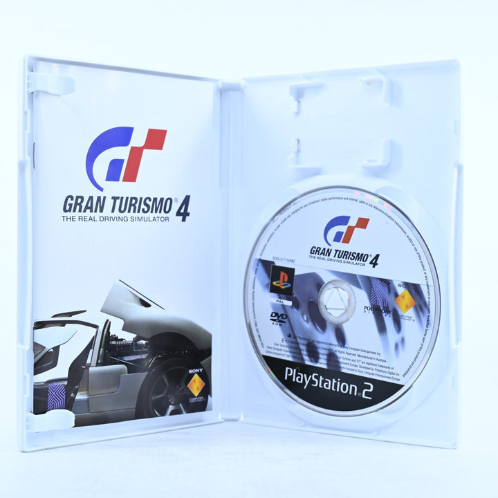 Gran Turismo 4 - Sony Playstation 2 / PS2 Game + Manual - PAL - MINT DISC!