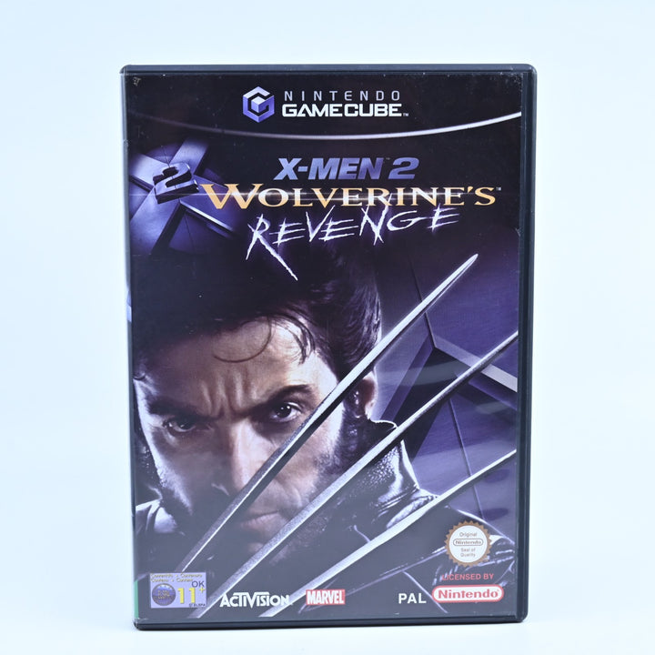 X-Men 2: Wolverines Revenge - Nintendo Gamecube Game + Manual - PAL