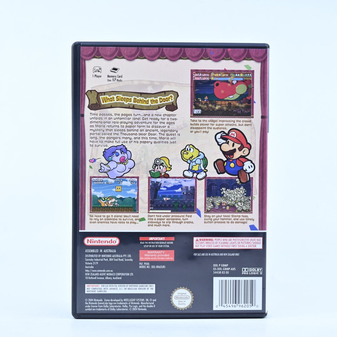 Paper Mario: The Thousand Year Door - Nintendo Gamecube Game + Manual - PAL