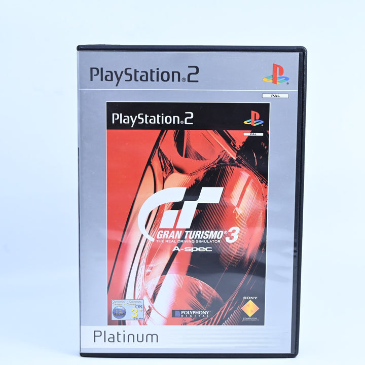Gran Turismo 3 A-Spec - PS2 Game + Manual - PAL - NM DISC!