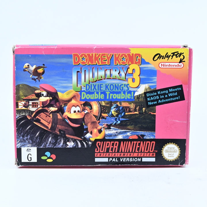 Donkey Kong Country 3 - Super Nintendo / SNES Boxed Game - PAL - FREE POST!