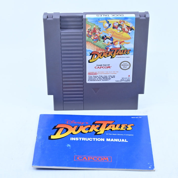 Disney's Duck Tales - Nintendo Entertainment System / NES Game + Manual - PAL A