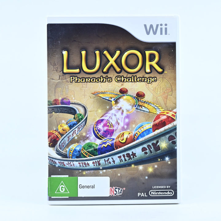Luxor Pharaoh’s Challenge - Nintendo Wii U Game - PAL - FREE POST!
