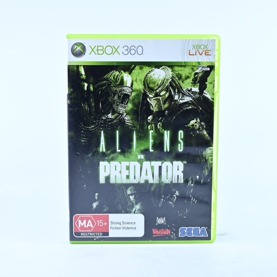 Aliens vs Predator - Xbox 360 Game - No Manual - PAL - MINT DISC!