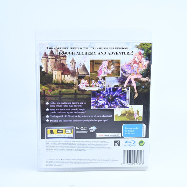 Atelier Meruru: The Apprentice of Arland - PS3 Game + Manual - FREE POST!