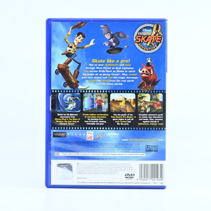 Disney's Extreme Skate Adventure - PS2 Game + Manual - Not Working