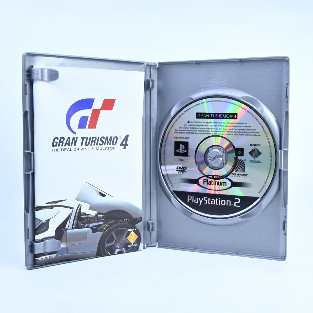 Gran Turismo 4 - Sony Playstation 2 / PS2 Game + Manual - PAL