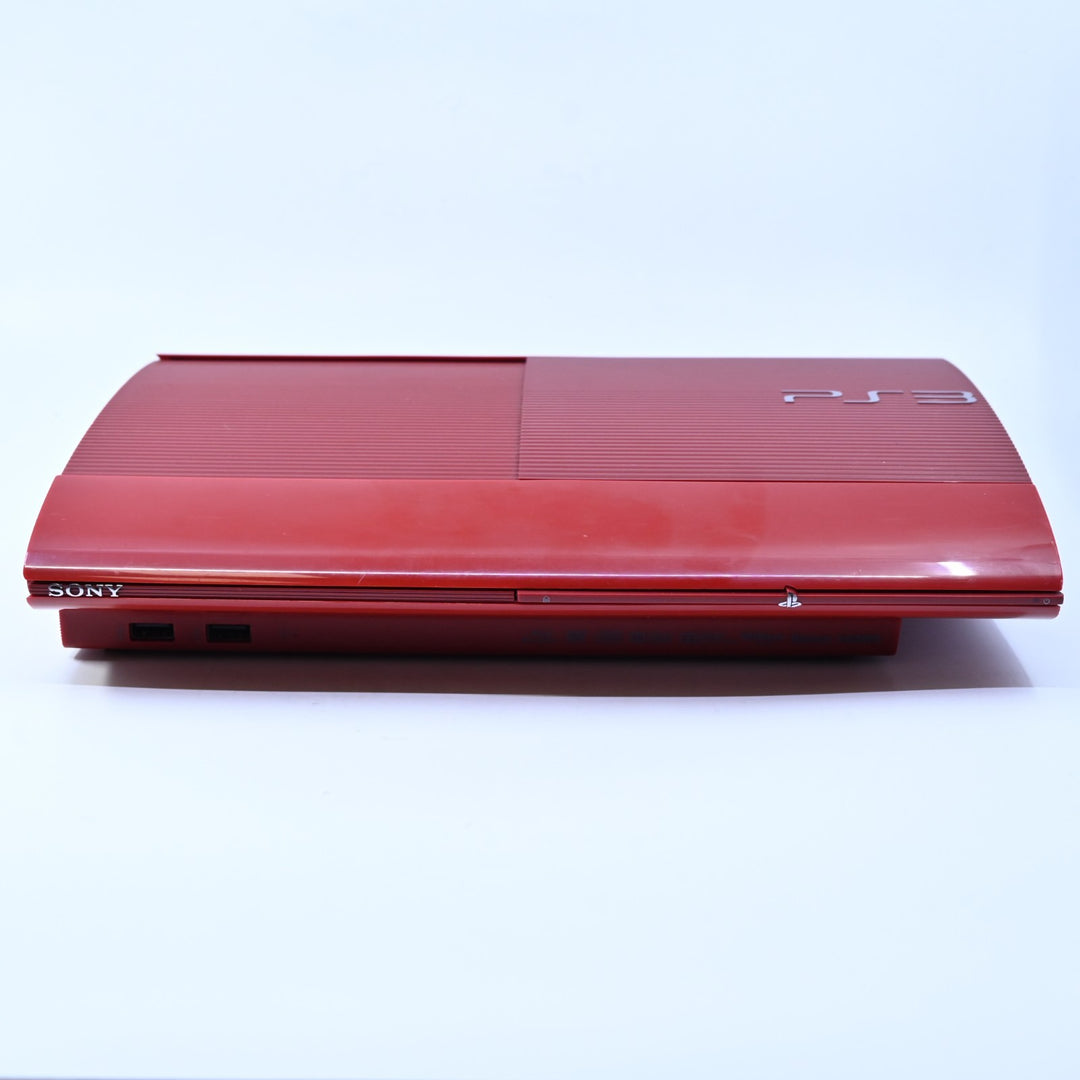 Garnet Red Super Slim 500GB - Sony Playstation 3/ PS3 Console - PAL - FREE POST!