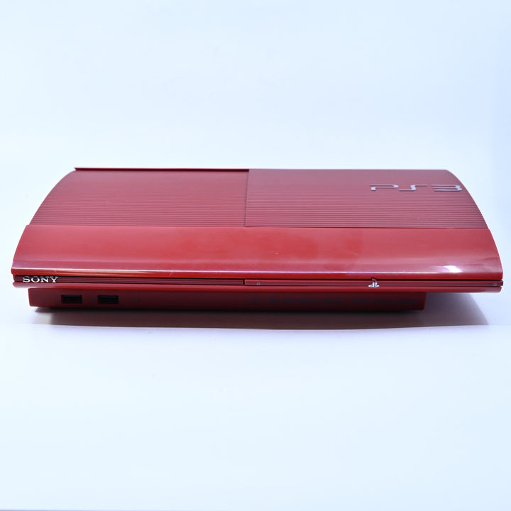 Garnet Red Super Slim 500GB - Sony Playstation 3/ PS3 Console - PAL - FREE POST!