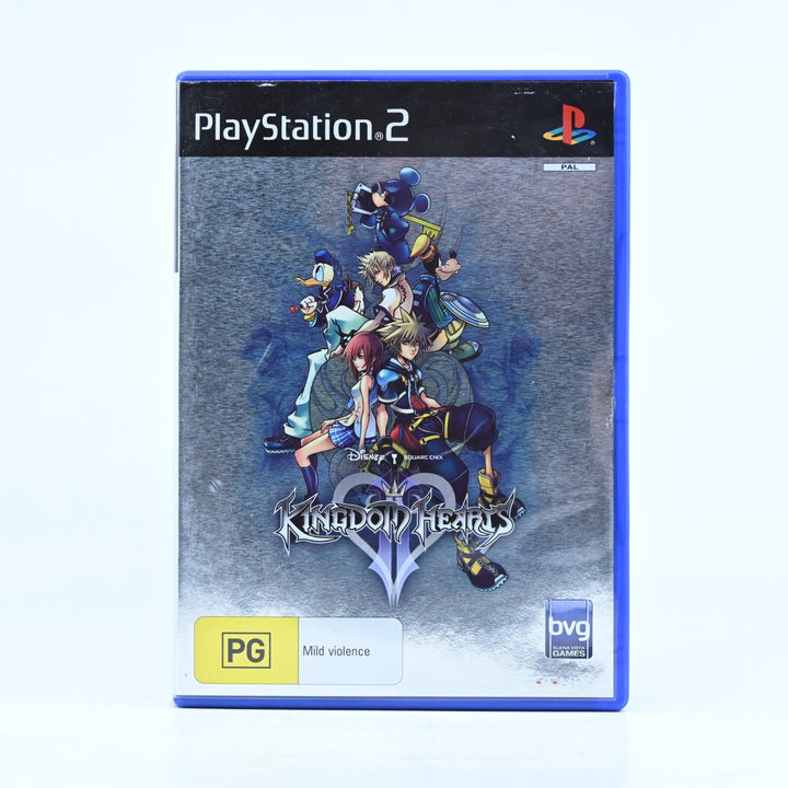 Kingdom Hearts II 2 - Sony Playstation 2 / PS2 Game + Manual - PAL