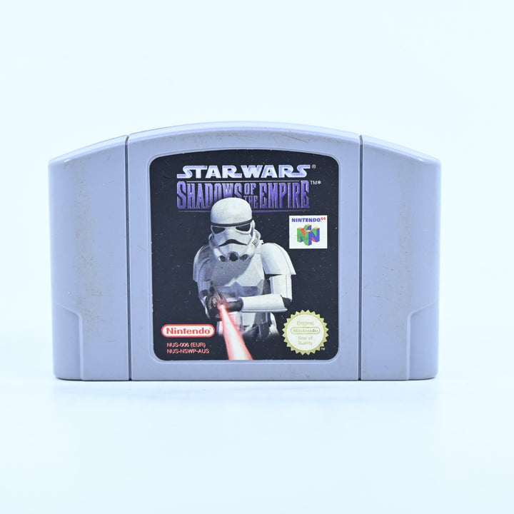 Star Wars: Shadows of the Empire - N64 / Nintendo 64 Game - PAL - FREE POST!