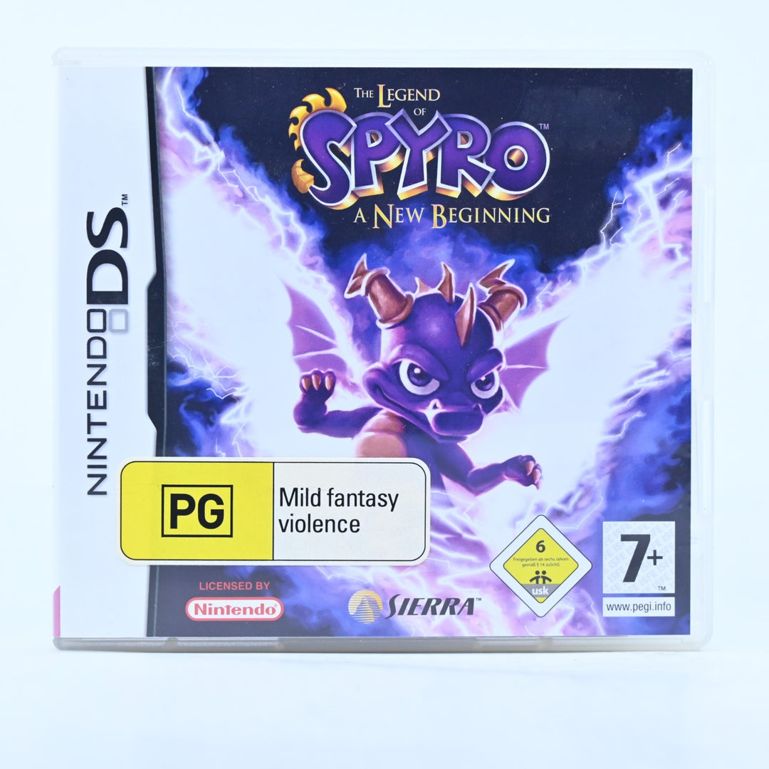 The Legend of Spyro: A New Beginning - Nintendo DS Game - PAL + Manual