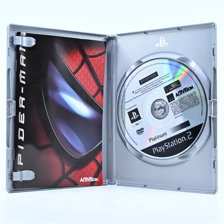 Spider-man - Sony Playstation 2 / PS2 Game + Manual - PAL - MINT DISC!