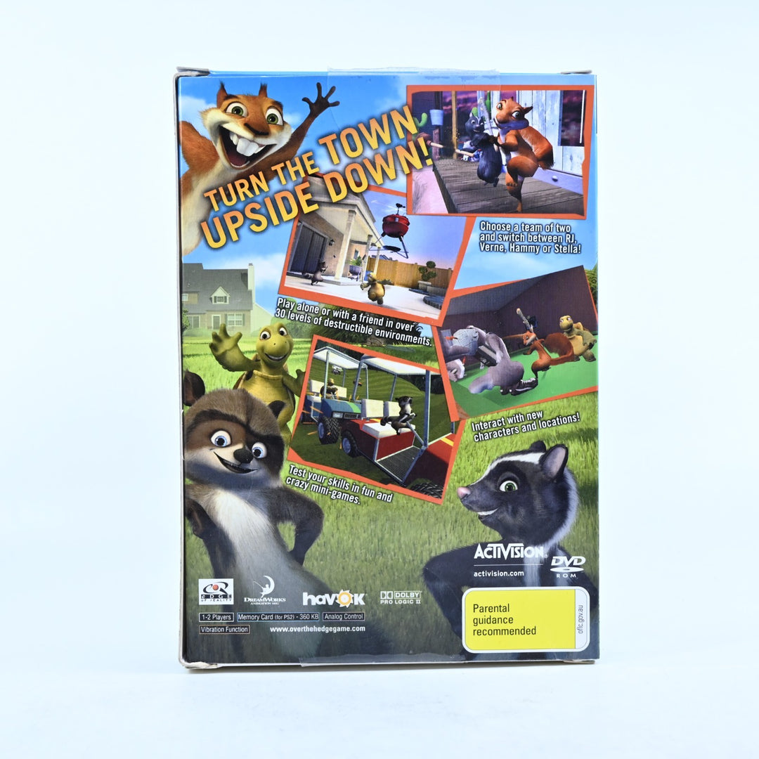 Over the Hedge - Sony Playstation 2 / PS2 Game + Manual + Walkie Talkies - PAL