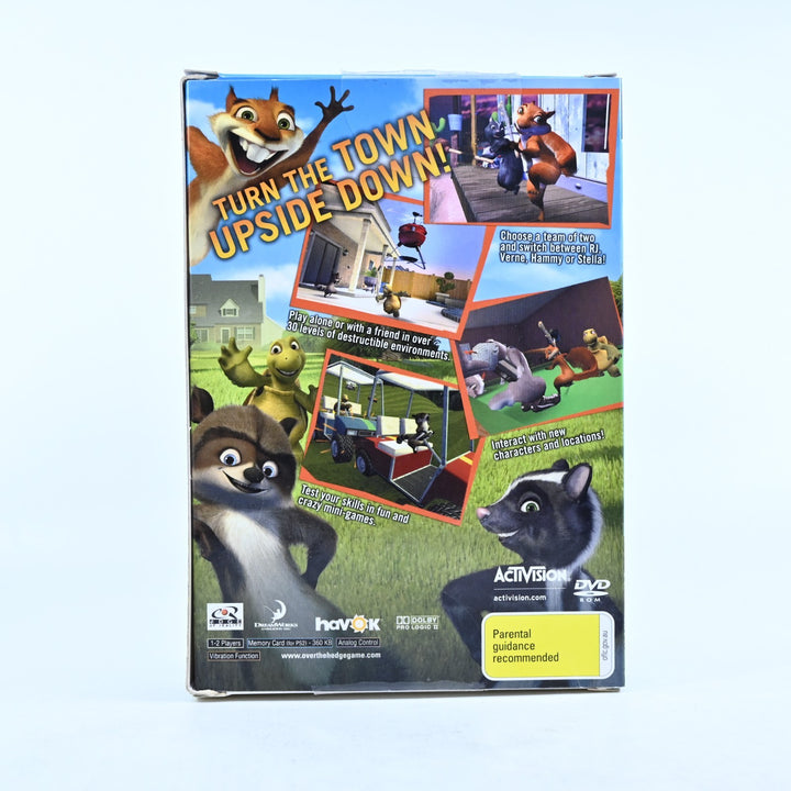 Over the Hedge - Sony Playstation 2 / PS2 Game + Manual + Walkie Talkies - PAL