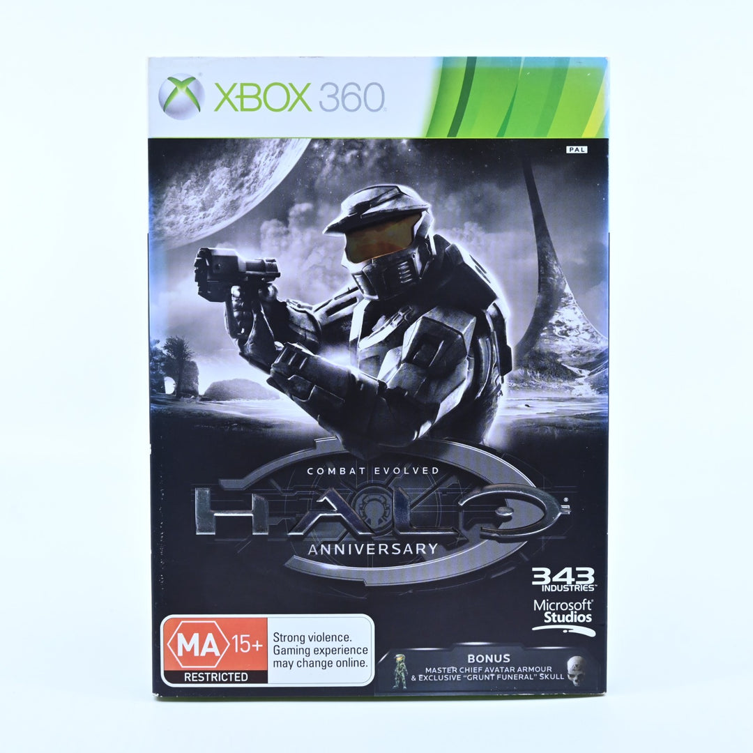 Halo: Combat Evolved Anniversary - Xbox 360 Game + Manual - PAL - MINT DISC!