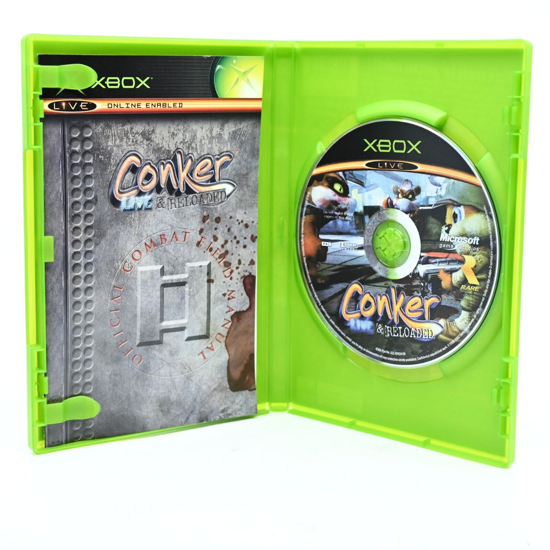 Conker: Live and Reloaded - Xbox Game - PAL - MINT DISC!