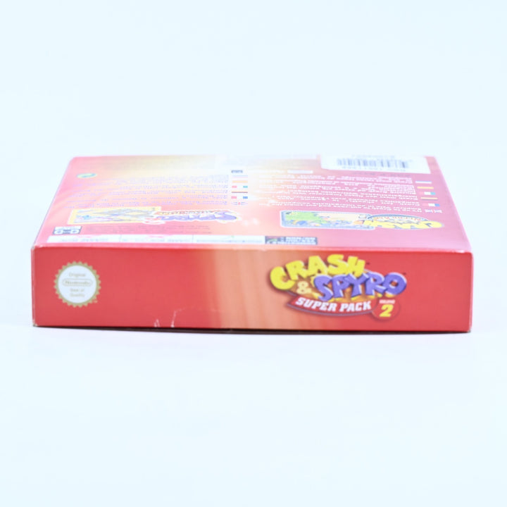 Crash & Spyro Super Pack Volume 2 - Nintendo Gameboy Advance / GBA Boxed Game