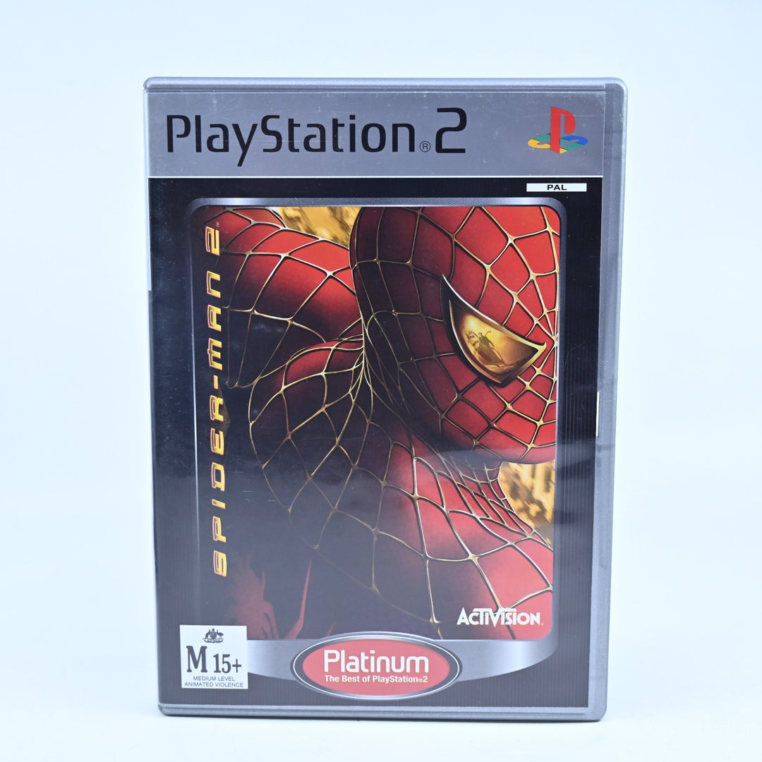 Spider-Man 2 - Sony Playstation 2 / PS2 Game - No Manual - PAL - MINT DISC!