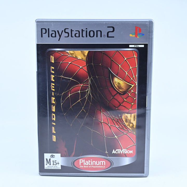 Spider-Man 2 - Sony Playstation 2 / PS2 Game - No Manual - PAL - MINT DISC!