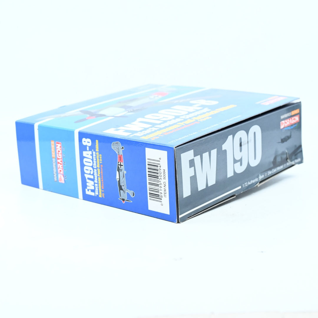 Dragon Wings 1:72  Fw190A-8 "Black Double Chevron" 50094 - Die Cast Plane