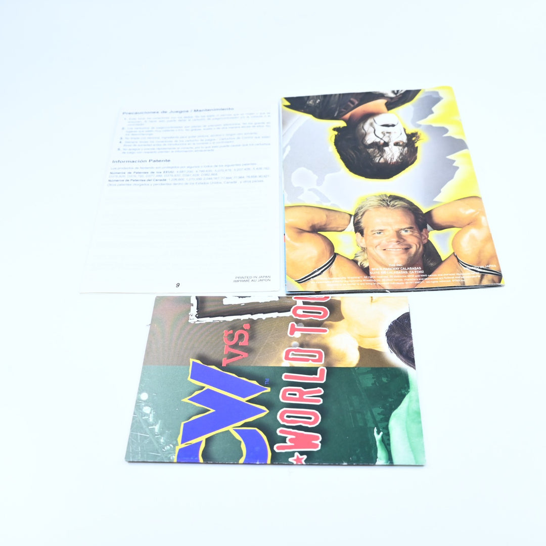 WCW vs. nWo World Tour - N64 / Nintendo 64 Boxed Game - NTSC - FREE POST!