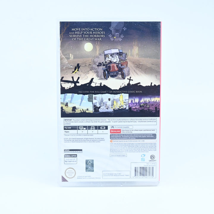 SEALED! Valiant Hearts: The Great War - Nintendo Switch Game - FREE POST!