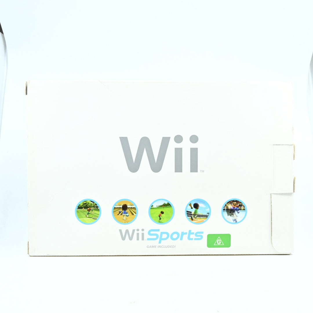 White - Nintendo Wii Boxed Console - Missing Tray - PAL - FREE POST!