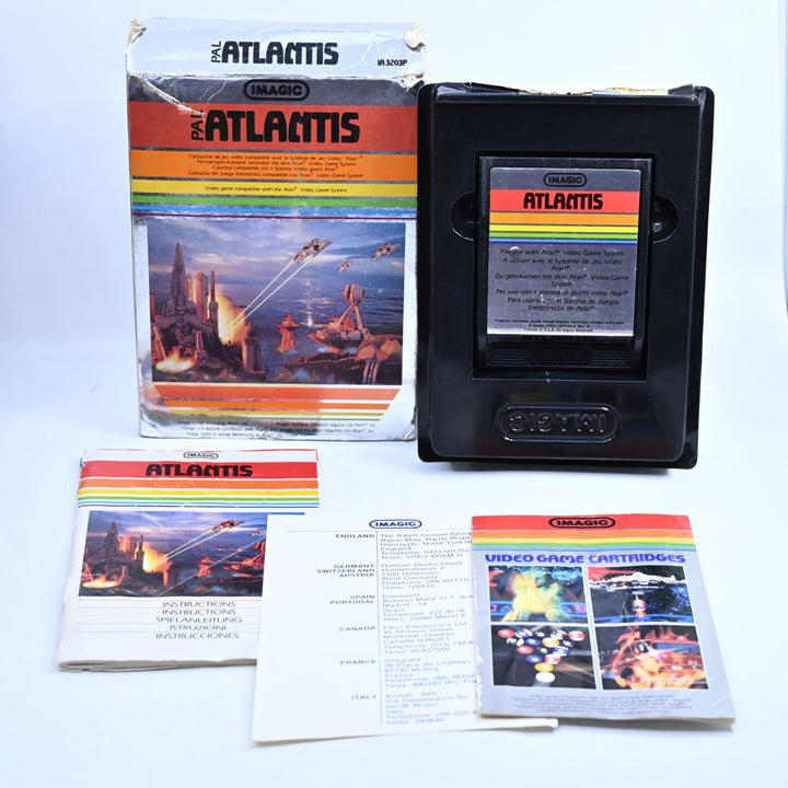 Atlantis - Atari 2600 Boxed Game - PAL - FREE POST!