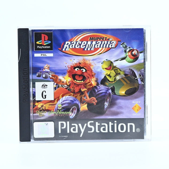 Muppet Racemania - No Manual - Sony Playstation 1 / PS1 Game - PAL - FREE POST!