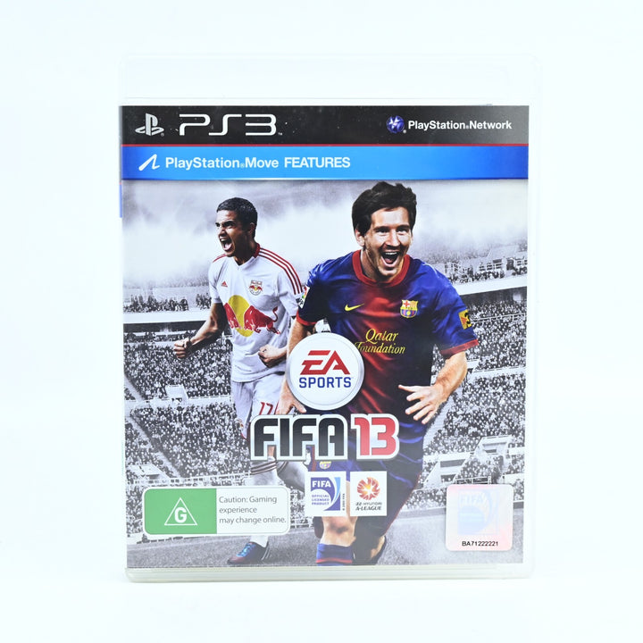 FIFA 13 - Sony Playstation 3 / PS3 Game + Manual - MINT DISC!