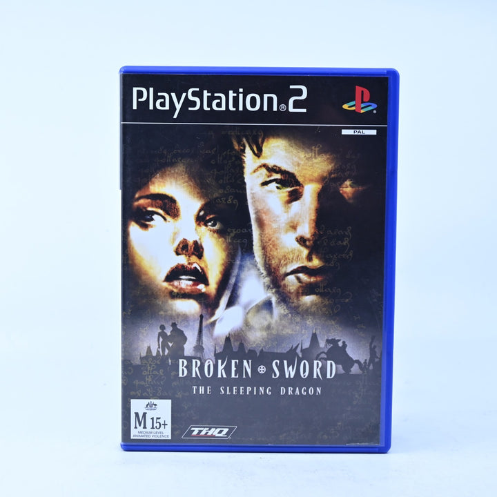 Broken Sword: The Sleeping Dragon - Sony Playstation 2 / PS2 Game + Manual - PAL
