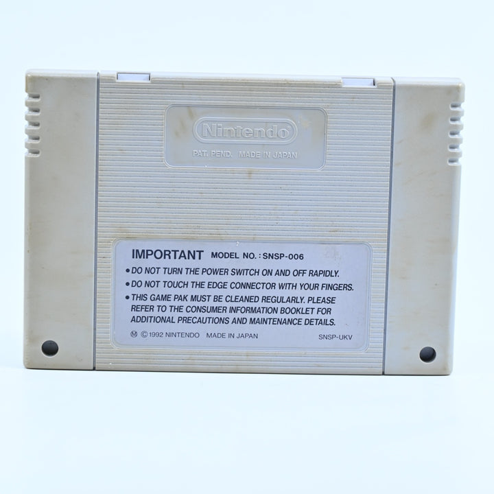 F-Zero - Super Nintendo / SNES Game - PAL - FREE POST!