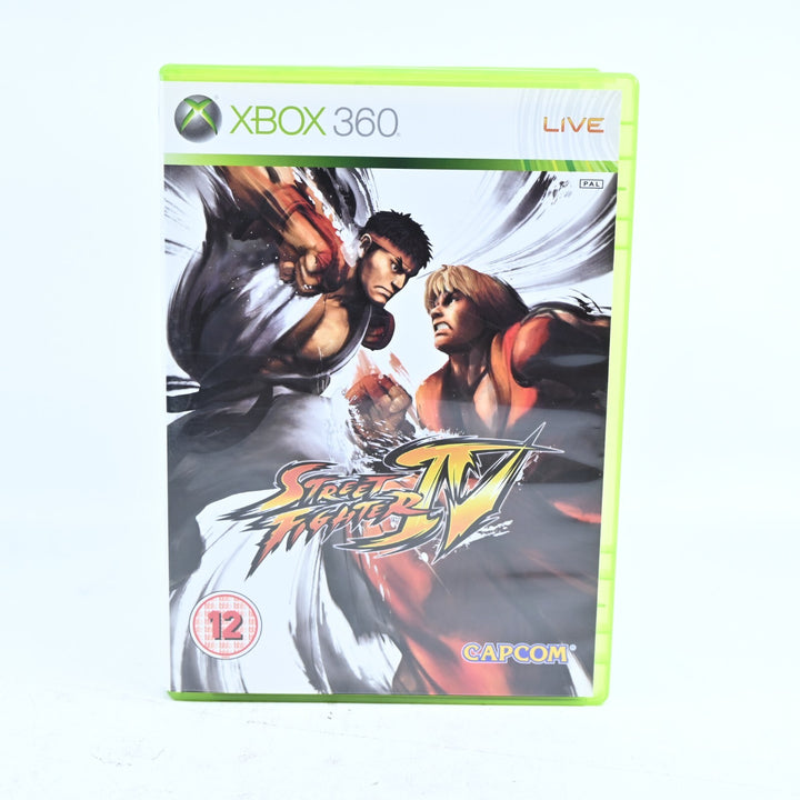 Street Fighter IV 4 - Xbox 360 Game + Manual - PAL - MINT DISC!