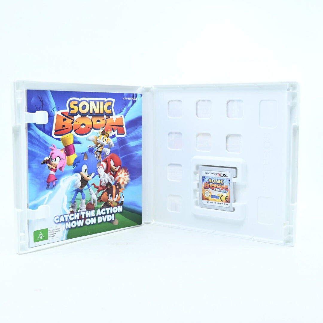 LIKE NEW! Sonic Boom: Fire & Ice - Nintendo 3DS Game - PAL - FREE POST!