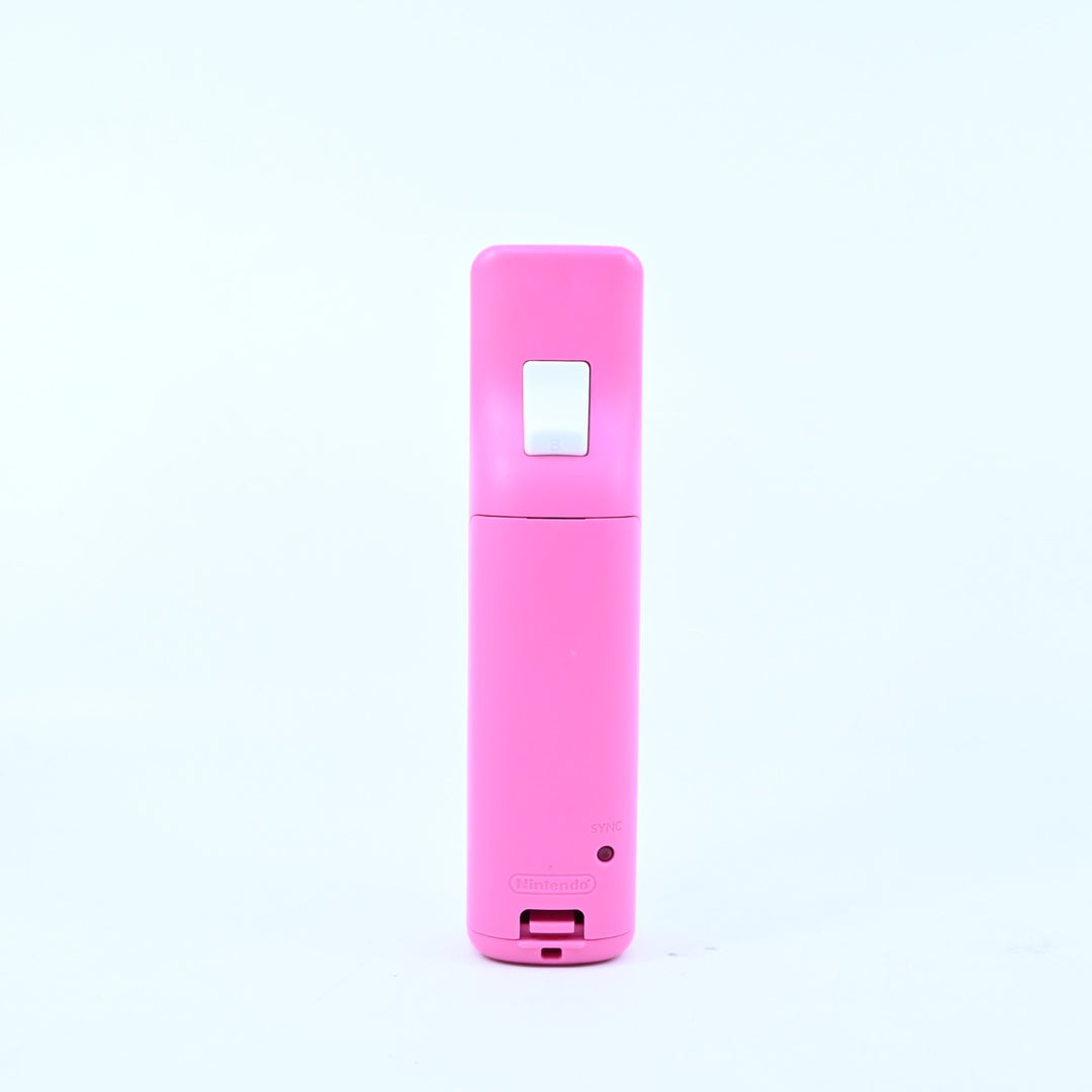 Princess Peach Wii Remote With Motion Plus - Nintendo Wii Accessory - Wiimote