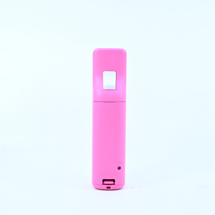 Princess Peach Wii Remote With Motion Plus - Nintendo Wii Accessory - Wiimote